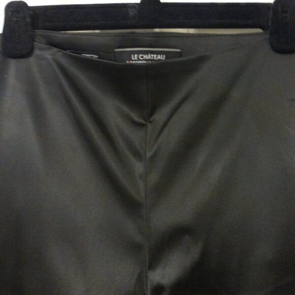 LE CHATEAU black satin dress pants - Picture 9 of 14